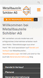 Mobile Screenshot of metallbauteile.ch